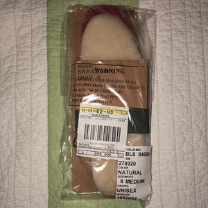 Brand New L.L. Bean Shearling Insoles